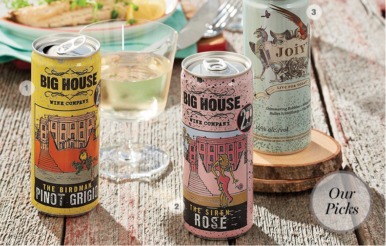 LCBO's tweet photo. Did you know you can buy wine in a can from the LCBO? #WineWednesday https://t.co/CeAoNw8V74