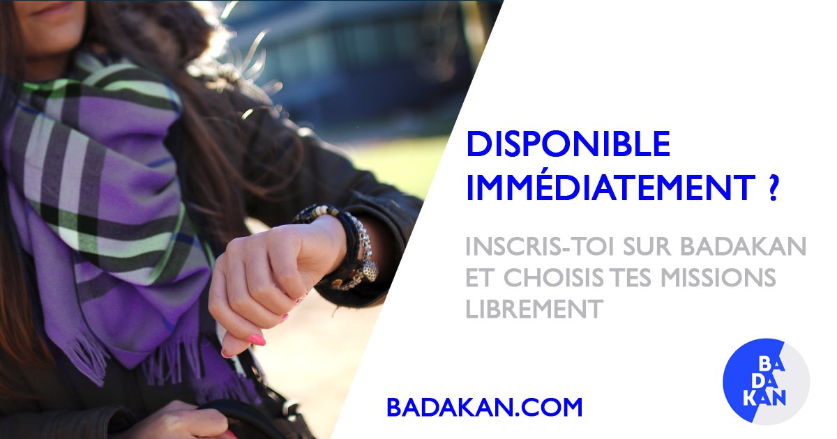 #Job : Des dizaines de missions sont actuellement à pourvoir dans les #yvelines. Plus d'infos sur badakan.com