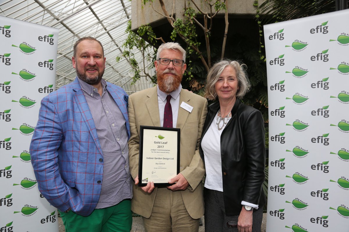 ConsSpace's tweet photo. Indoor Garden Design Receives Judges Commendation and 8 Gold Leaf Awards | #efig | @eFIG_Ltd @IndoorGdnDesign | https://t.co/fPnzpTapHh https://t.co/eDgQzxlA9W