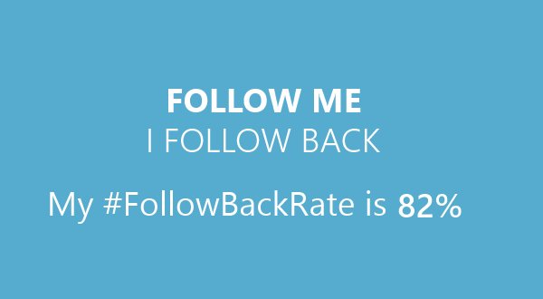 Followfrfollowf's tweet photo. My #FollowBackRate is 82.3% Follow me, I follow back https://t.co/LXOzBrfro3 https://t.co/xdhwEbRZQJ