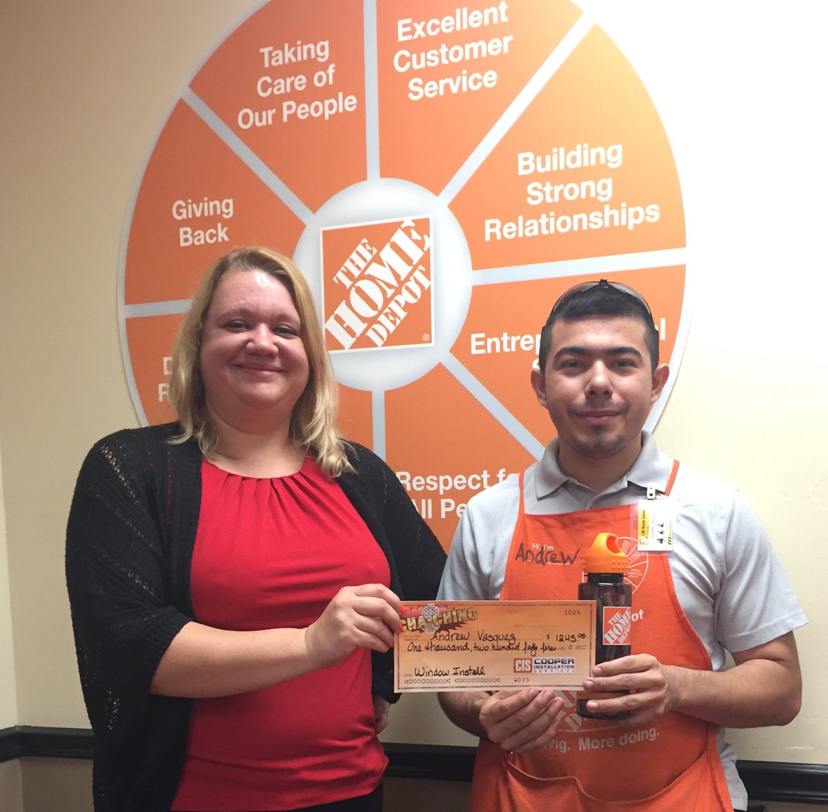 Shout out to Andrew in D70 for setting up a window lead that sold for $1200! @LMasso6984