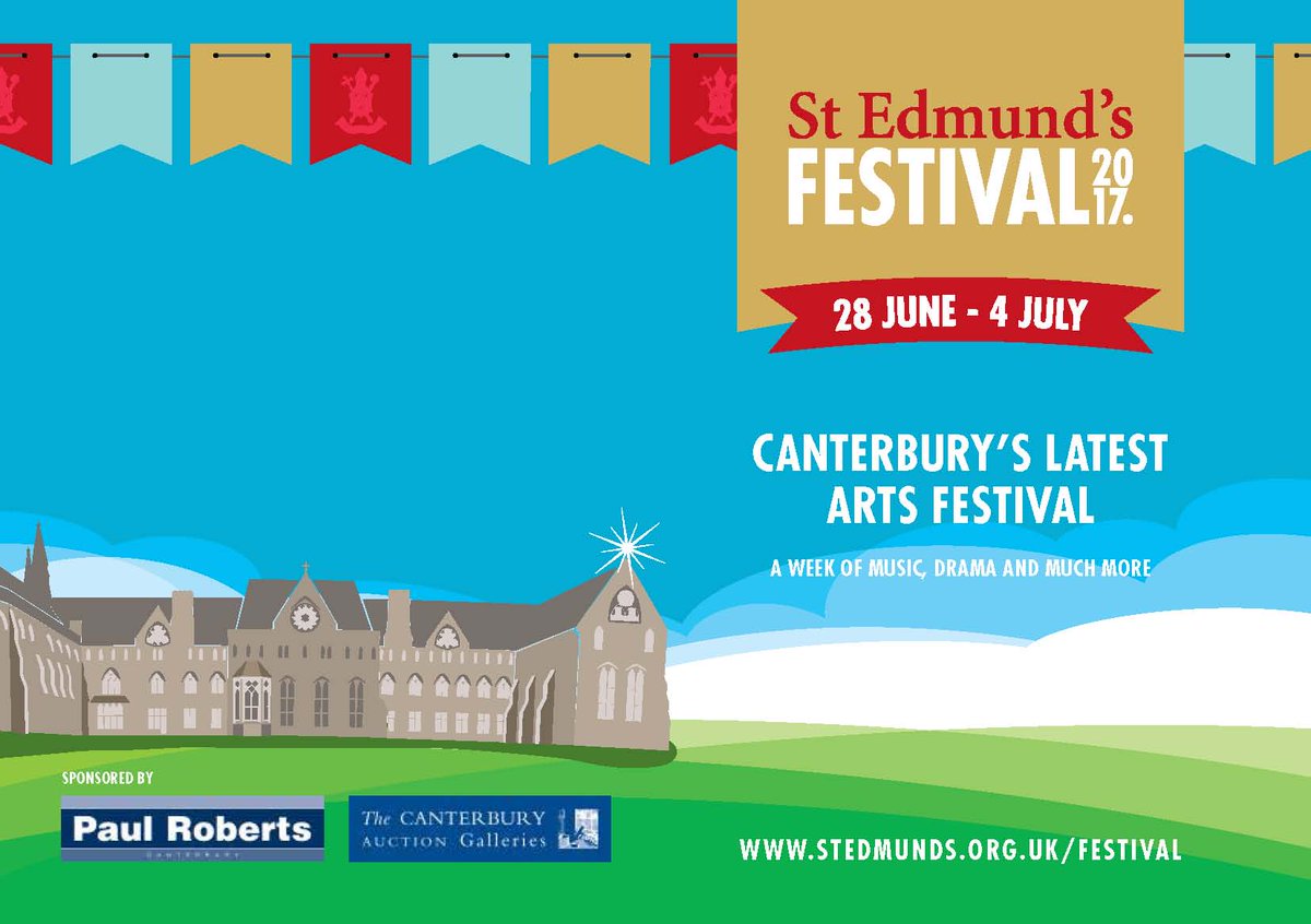 StEdsCanterbury's tweet photo. #stedsfest2017 Are you going? https://t.co/O5nHFolBHx