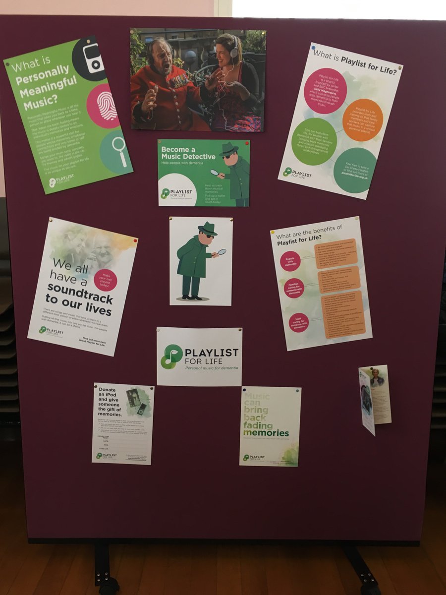 PlaylistforLife's tweet photo. Great #signposter session on @PlaylistForLife with @alzscot Post Diagnostic Support Teams. Thanks for the energy! #DAW17 #musicmemories https://t.co/7fQKEkvHXj