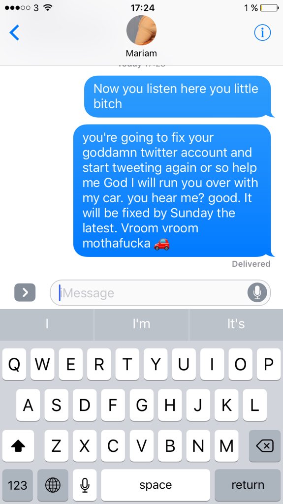 megisabitch's tweet photo. @buIlshitter @Johannager all she needs is some motivation https://t.co/OIbULCgcFh
