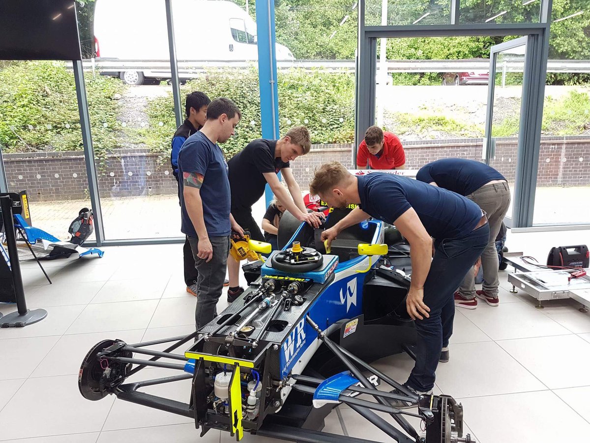 #RacingWolves prepping the F308 for <a href="/SilverstoneUK/">Silverstone</a>! Read highlights of the second <a href="/F3Cup/">F3 Cup</a> round <a href="/SnettertonMSV/">Snetterton Circuit</a> here: wlv.ac.uk/about-us/our-s…