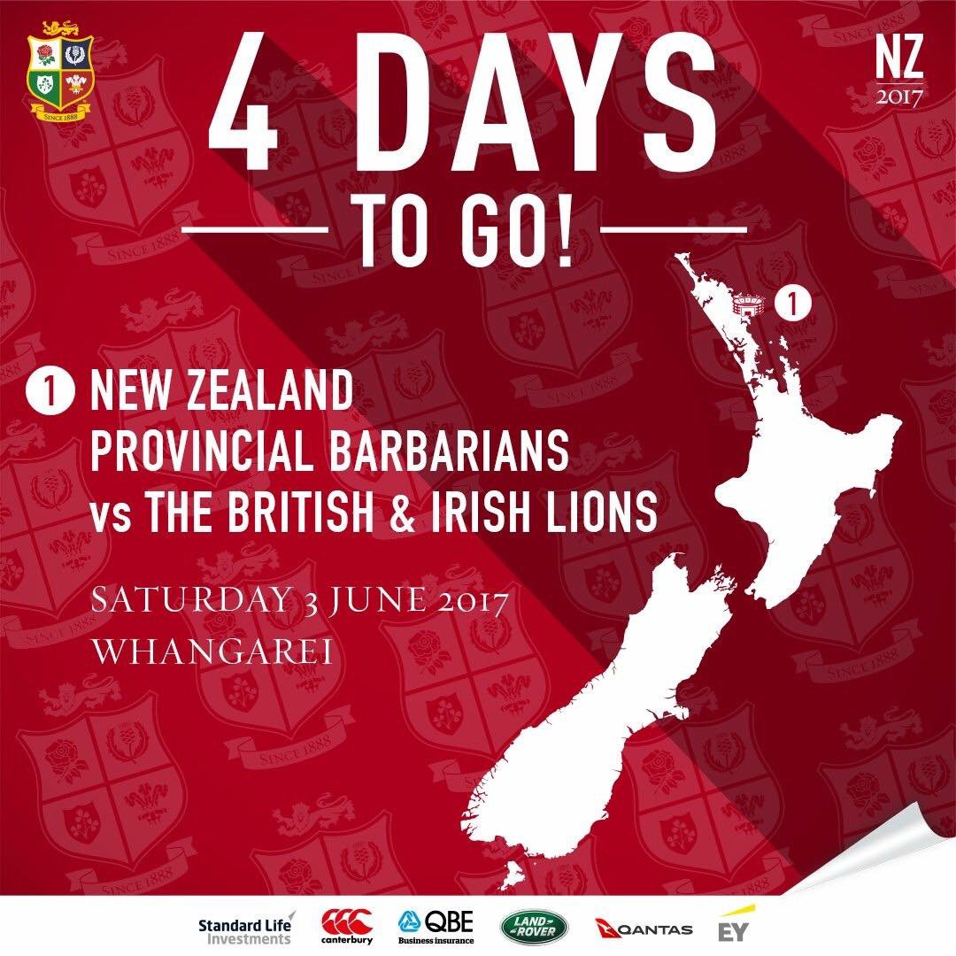 Open for #breakfast from 8am on Saturday #LionsNZ2017 #Rugby
