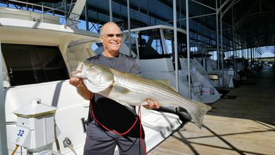fishingloft's tweet photo. Cam from Georgia trolling for #stripedbass on his jet ski https://t.co/syMRsSFHEo https://t.co/NbL5s4sWzP