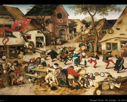Audreynotaudrey's tweet photo. #Arte @CasaLettori

Si dice che Brueghel, per studiare la vita contadina, si recasse vestito da contadino nel centro delle feste campagnole. https://t.co/qsaoqydgzV