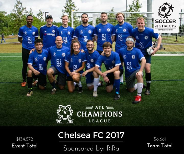 soccerstreets's tweet photo. Big thanks to @RiRaATL for sponsoring Chelsea at the #ATLCL2017 and helping them raise $6661 for the kids! https://t.co/h2mYL32kyt
