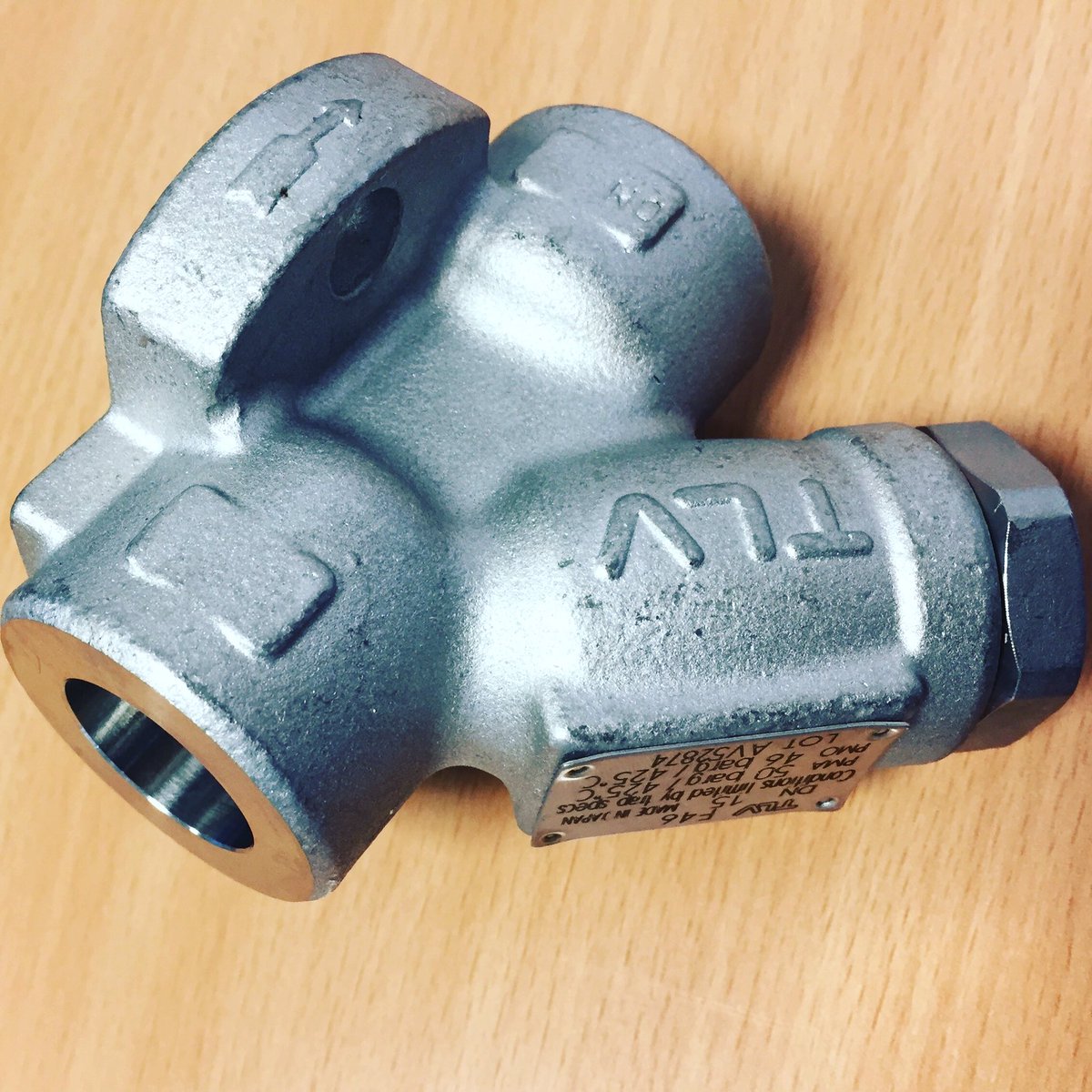 valvesonlineuk's tweet photo. TLV F46 Quick Trap Station Universal Connector https://t.co/8jTrw4Bc1I #tlv #steam #valves #quicktrap #steamtrap #connector #engineeringuk https://t.co/sC5n1VFNo1