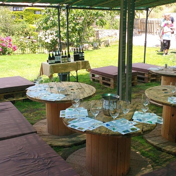 elstallers_RH's tweet photo. Primera cata en el jardín #siurana #priorat https://t.co/uukfSKB5SQ