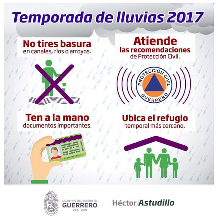 UltimaLineaMx's tweet photo. Aviso para está temporada de lluvias. https://t.co/RnEQKCGK0d