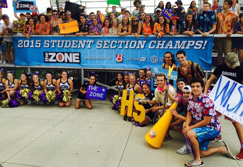 GCHSStudent's tweet photo. Thank you GC for a damn good year of sports, it was a pleasure to be your Student Section Leaders ❤️🦅😈 #DaNest https://t.co/CPugw22YNU