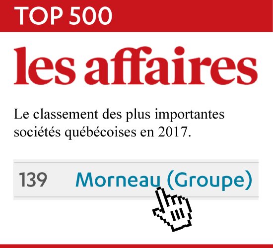 Toujours une fierté de figurer une fois de plus parmi le top 150! @la_lesaffaires bit.ly/2qANpcA