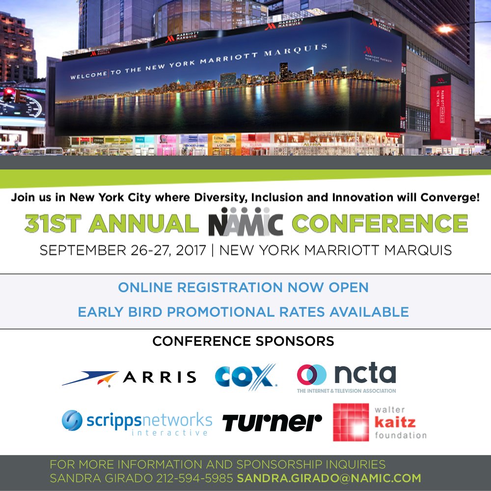 NAMICNEXT's tweet photo. Register today and save big for the #NAMICConference - Early Bird Rates end tomorrow! https://t.co/ZVOwsXsFVD https://t.co/DLAk5kdY6Y