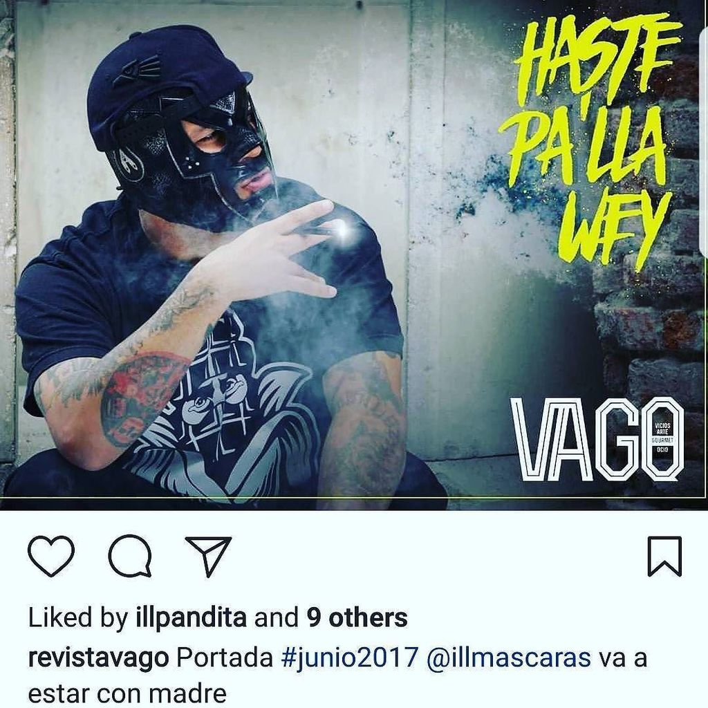 Illmascaras's tweet image. ILL Mascaras en la Portada! Gracias revista VAGO!! @revistavago #illmascaras