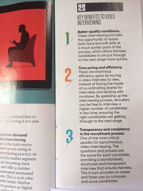 Interesting piece about the rise of video interviewing in <a href="/RecruiterMag/">Recruiter Magazine</a> by Matt Alder and Mervyn Dinnen: blog.compactinterview.com/2017/05/the-ri… #HR #tech