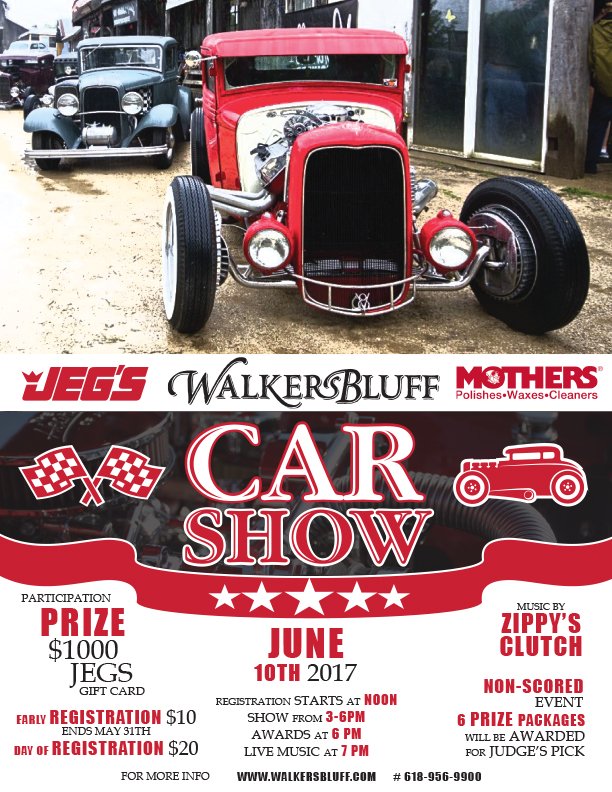 Walkersbluff's tweet image. #carshow ..Sat, June 10..6 Prize Packages + $1000 JEGS Gift Card..#register eventbrite.com/e/car-show-tic…