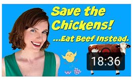 LifeforMe1's tweet photo. New video from Margaret!
https://t.co/0c8CyB7oQ7

#Vox #Chickens #Beef #MattBall #vegan #vegetarian #YouTube https://t.co/g42JSIO69L