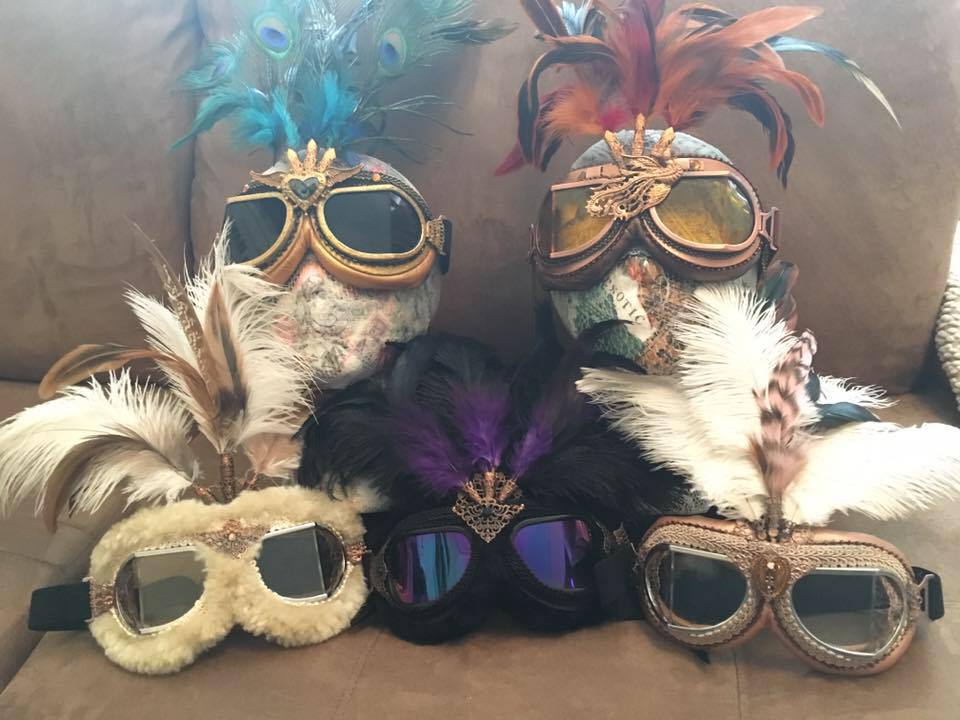FromThePerchEts's tweet photo. New 2017 Styles! It's a #tiara #headdress and #goggles in one! Wuuutttt???!!!!
#BurningManGoggles #BurnerGoggles #dustgoggles #playagoggles https://t.co/9j5J3bNjBO