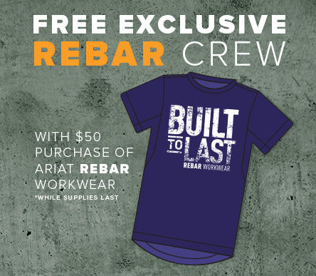 ContractorCloth's tweet photo. Get a FREE t-shirt when you purchase $50 or more on Ariat Rebar workwear. Limited quantities available. In-store only. #Ariat #free https://t.co/JSt7QdqkKz