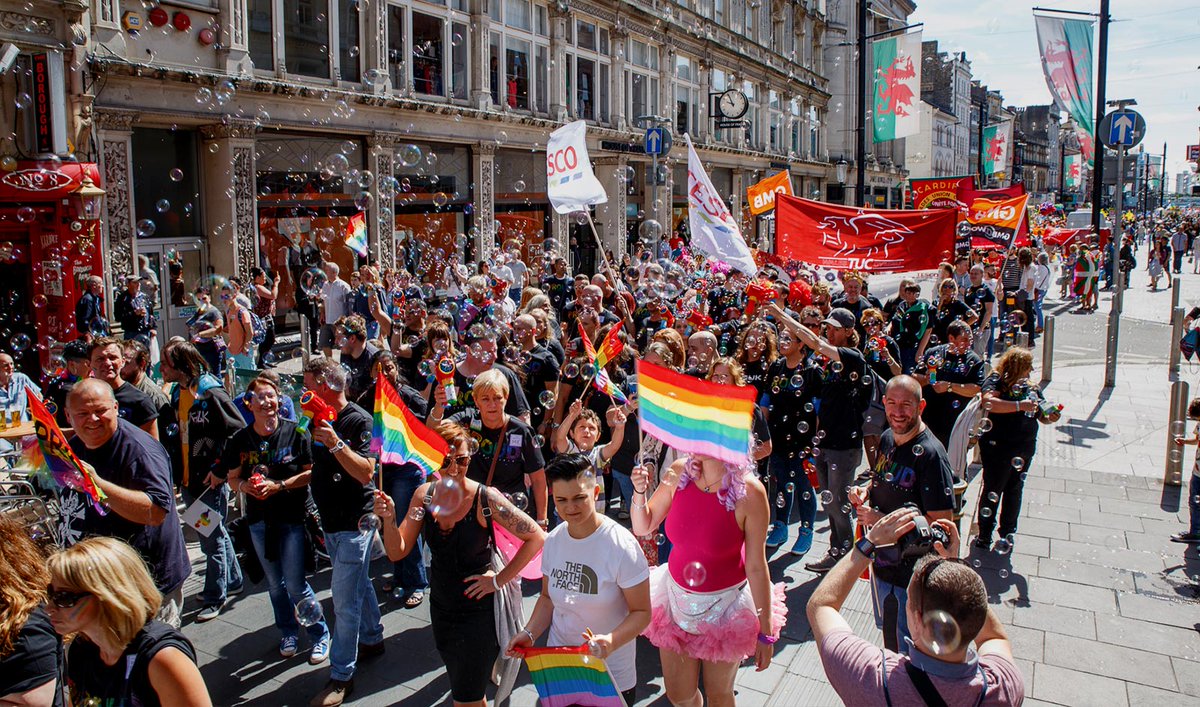 RainbowNewport's tweet photo. Attending @PrideCymru this year? Why not join us on the parade too!! Register here:  https://t.co/yL4C5qu478 We are doing a Newport Bloc!! https://t.co/AOSVi4Mt53