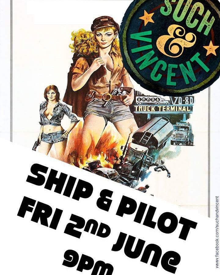 SuchAndVincent's tweet photo. The bank holiday's gone. Get over it by shakin' those patooties with us this Friday @ #shipandpilot , #ilfracombe. Love you *wet kiss x https://t.co/dpv57ntzgi