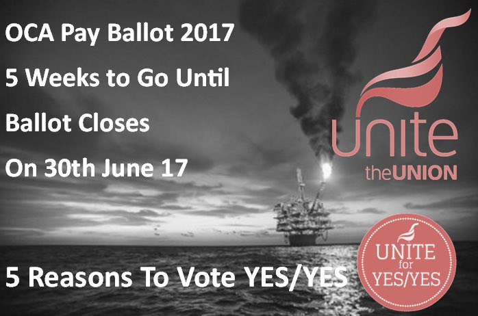 OCAPayballot17's tweet photo. No.5 Vote YES/YES. Your future depends on us all standing up and standing together. https://t.co/zNagFWh3fp