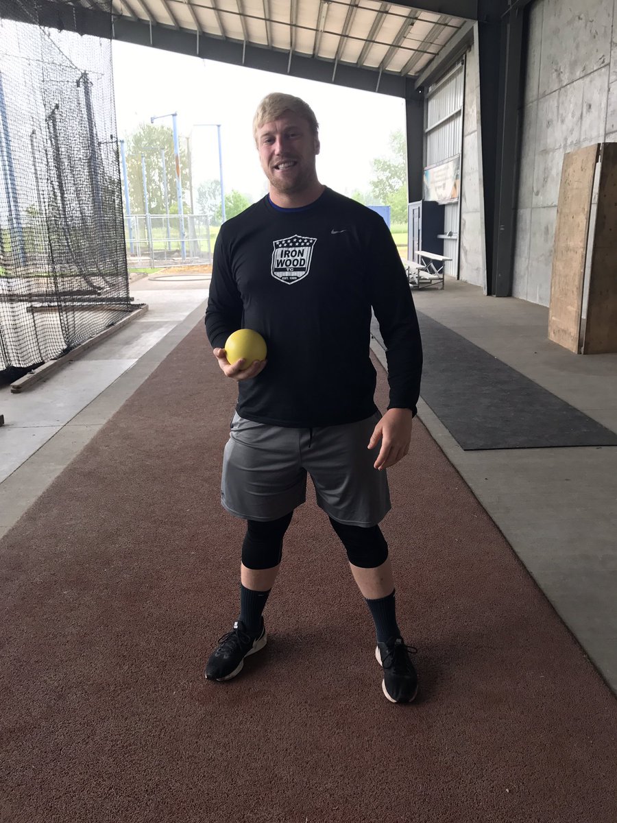 Thank you Rob and <a href="/EverythingTF/">EverythingTF</a> ! Can't wait to break this polanik shot in and throw far <a href="/nationalthrows/">National Throws</a> #ironwoodtc #shotput