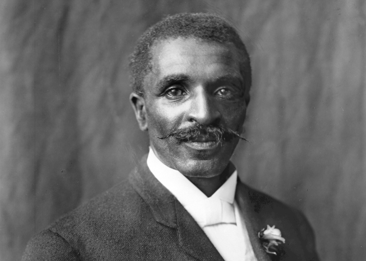 IAM_SONSTAR's tweet image. #DidUKnow George Washington Carver Black American inventor developed 300+ uses for the peanut including peanut butter and nail polish