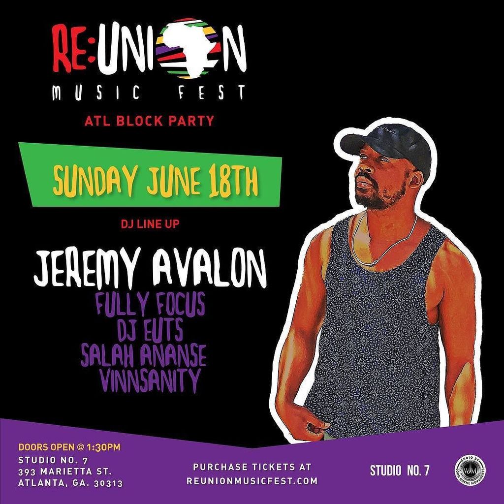 REUnionMFest's tweet photo. Genre Bending DJ &amp; Musician @jeremyavalon of @werc_crew will be Rocking with us live at #RMFBlockParty 6/18 @studi… https://t.co/vr2xphr2Fu https://t.co/TxCir7E03Y