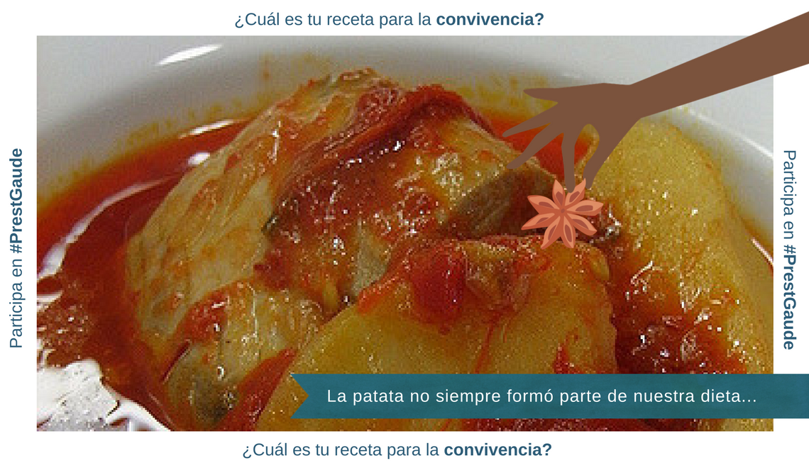 PrestGaude_Bizk's tweet photo. La patata no siempre ha formado parte de nuestra alimentación, y hoy… ¿imaginas un Marmitako sin patata? #PrestGaude https://t.co/DDOCkVbuEH