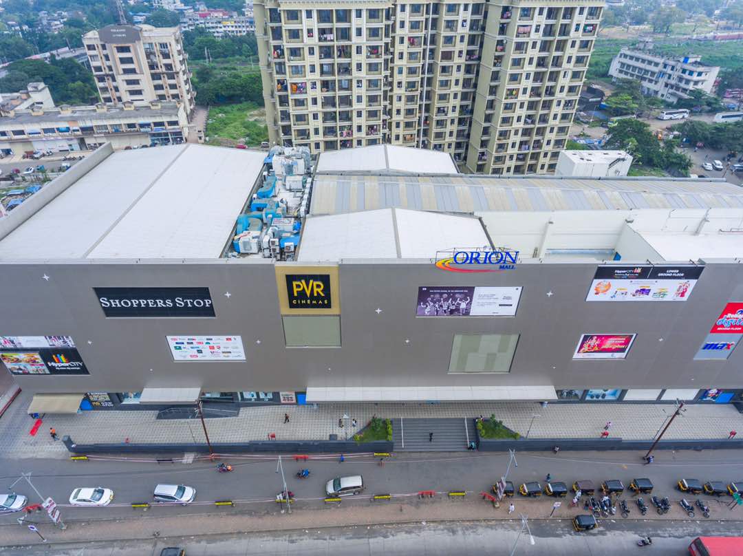 ORION Mall Panvel on Twitter: "Here's an aerial shot of #OrionMallPanvel !!  A dream destination in #Panvel, over 100 brands, gaming zone, a multiplex  &amp; dining options ! https://t.co/dZLQFJ6pqj" / Twitter