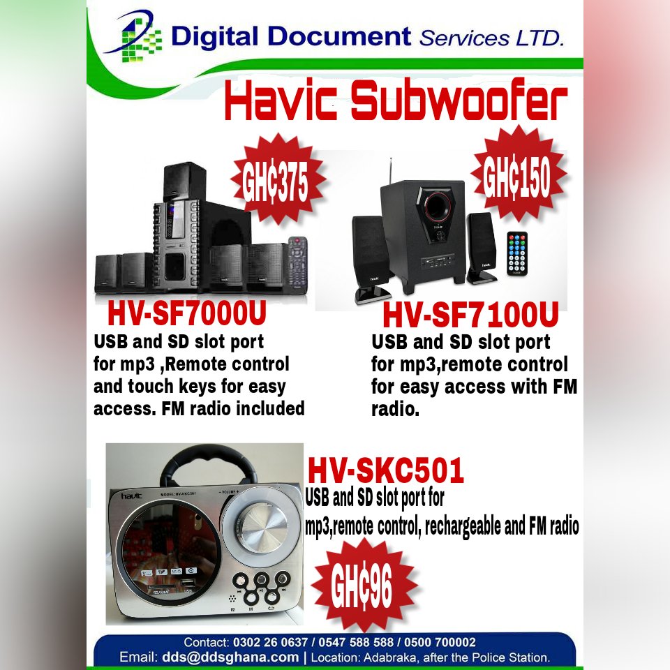 ddsltd1's tweet photo. Think music choose Havic 
#0547588588 https://t.co/MVc8y6Tai1