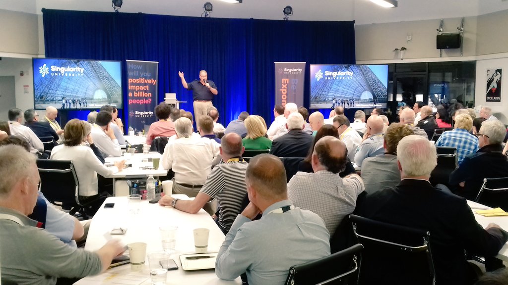 EOYIreland's tweet photo. Just arrived in Singularity University for Day 3 of our CEO Retreat #EOY20years https://t.co/6NPCdEItBh