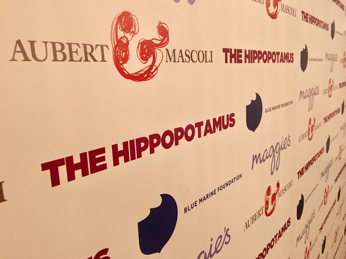 .<a href="/TheMayFairHotel/">The May Fair Hotel</a> host a Special Gala screening of <a href="/HippoTheMovie/">The Hippopotamus</a> tonight in aid of <a href="/MaggiesCentres/">Maggie's Centres</a> &amp; <a href="/Bluemarinef/">Blue Marine Foundation</a> Pics to follow!