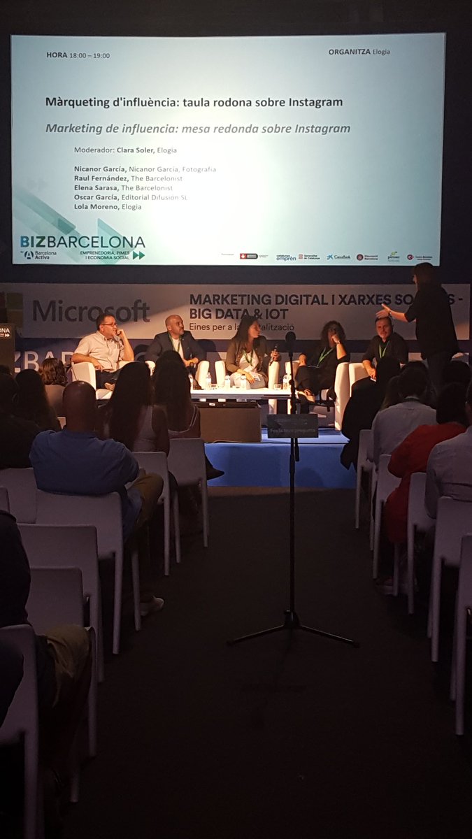 bizbarcelona's tweet image. No te pierdas la mesa redonda sobre @instagram y #marketingdeinfluencia
