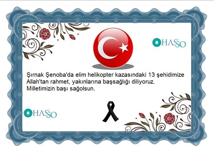 HassoLtd's tweet photo. Şırnak Şenobada şehit düşen askerlerimize Allah'tan rahmet, ailelerine sabır diliyoruz. Mekanları cennet olsun https://t.co/VDlvFjXaPu