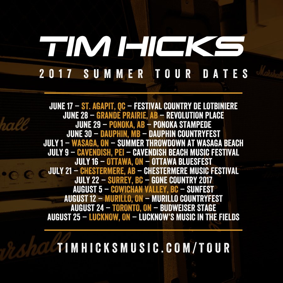 timhicksmusic's tweet photo. Who's seeing Tim LIVE this summer?!
Tickets: https://t.co/kH0x1XXilv

Get pumped with #TimHicksLive on @Spotify: https://t.co/7CtqzECAkr https://t.co/xRSz6QxIlw