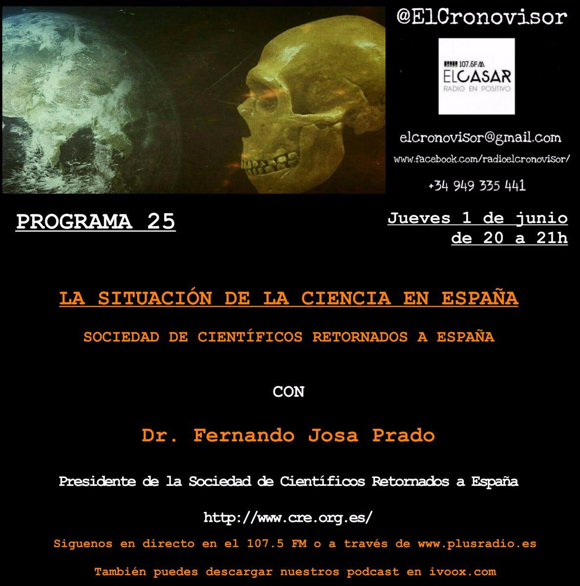 El Cronovisor tweet media