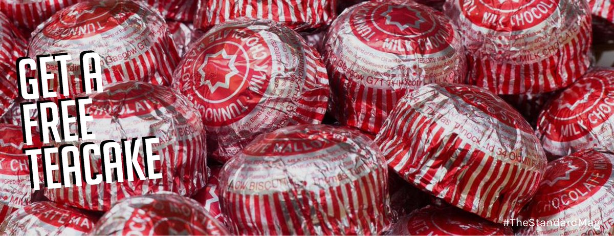 StandardMagSTA's tweet photo. #TheStandardMag | On Sale 1st June - w/ thanks to @TunnockOfficial https://t.co/ocVPzbdlza
