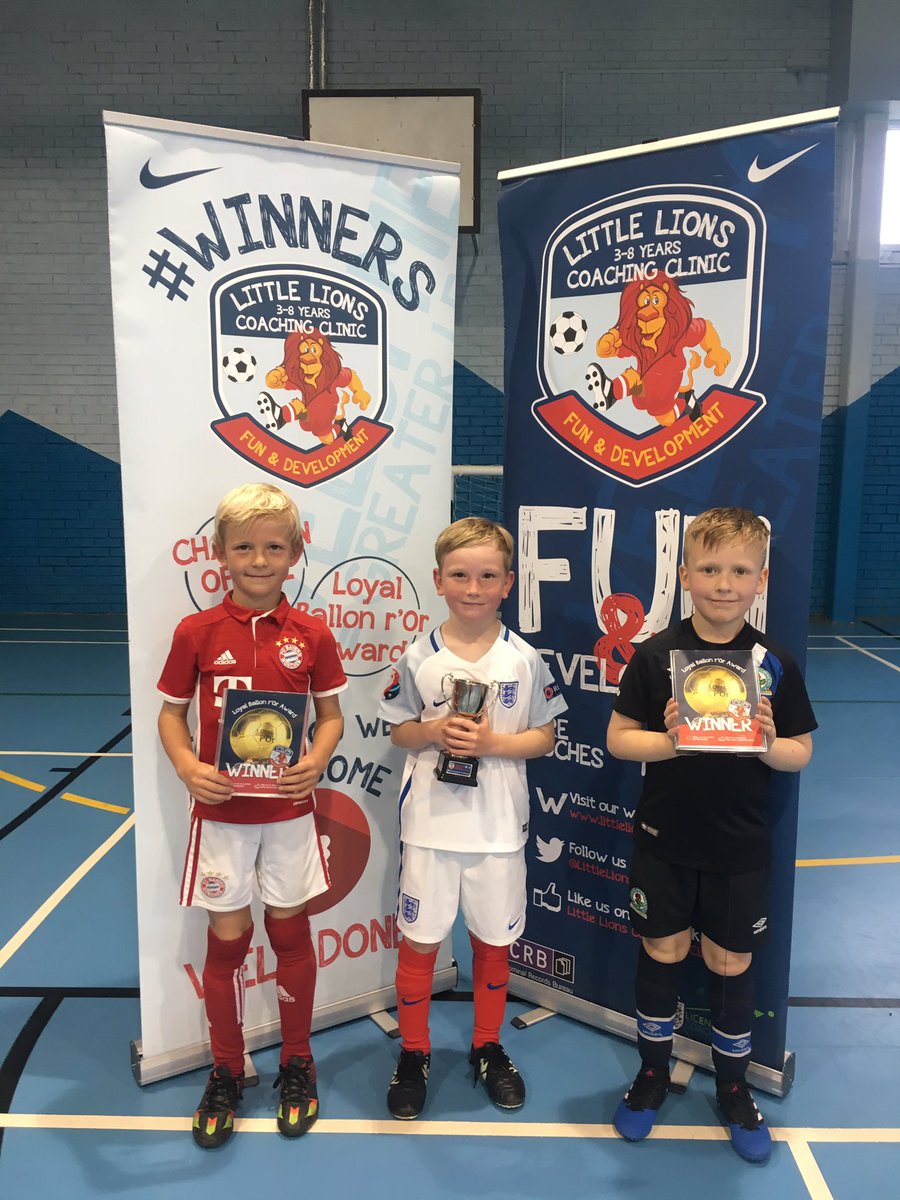 LittleLionsFC's tweet photo. U8s Wednesday Group:

Champion of the day- Harley 

Loyal ballon r'Or Award- Frank &amp; Dylan

#VolleysWeek #Winners https://t.co/KUj7rJ1K6e