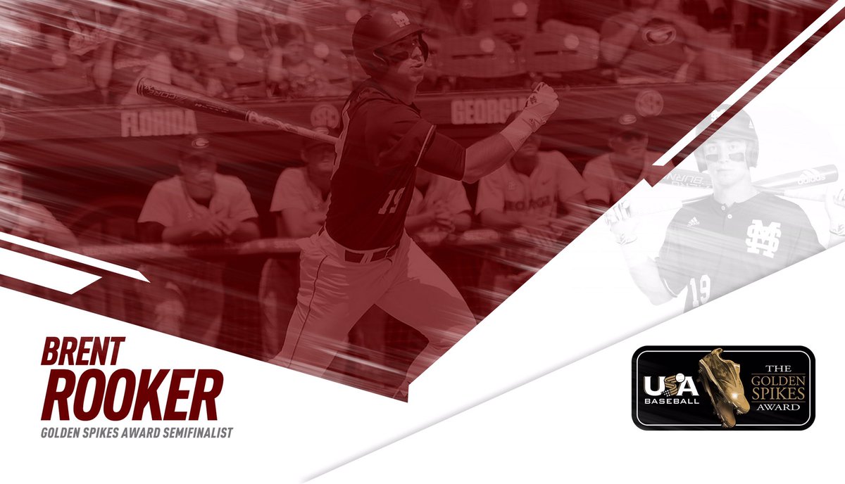 HailStateBB's tweet photo. It's time to #RookTheVote! Vote Brent Rooker for @USAGoldenSpikes on every device you own &amp; tell your friends!!

➡️ https://t.co/0qN70WdT0T https://t.co/yP8HeMwbG7