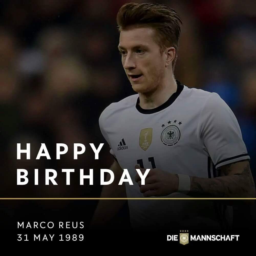 Happy Birthday Marco Reus
Much love for you  
