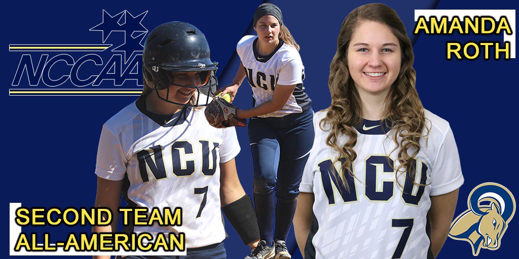 ncu_sb's tweet photo. Congrats to junior captain @aeroth19 who is 2nd Team All American for the NCCAA! https://t.co/DoROURPZhL