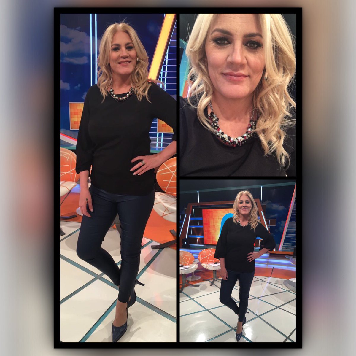 #damatostyle by <a href="/TivoglioBene/">Tivoglio Bene</a> 
Accesorio <a href="/EugeGari/">eugegari</a> 
@intrusosoficial <a href="/AmericaTV/">América TV</a> 

Styling <a href="/paubalma/">PAULA BALMAYOR</a>