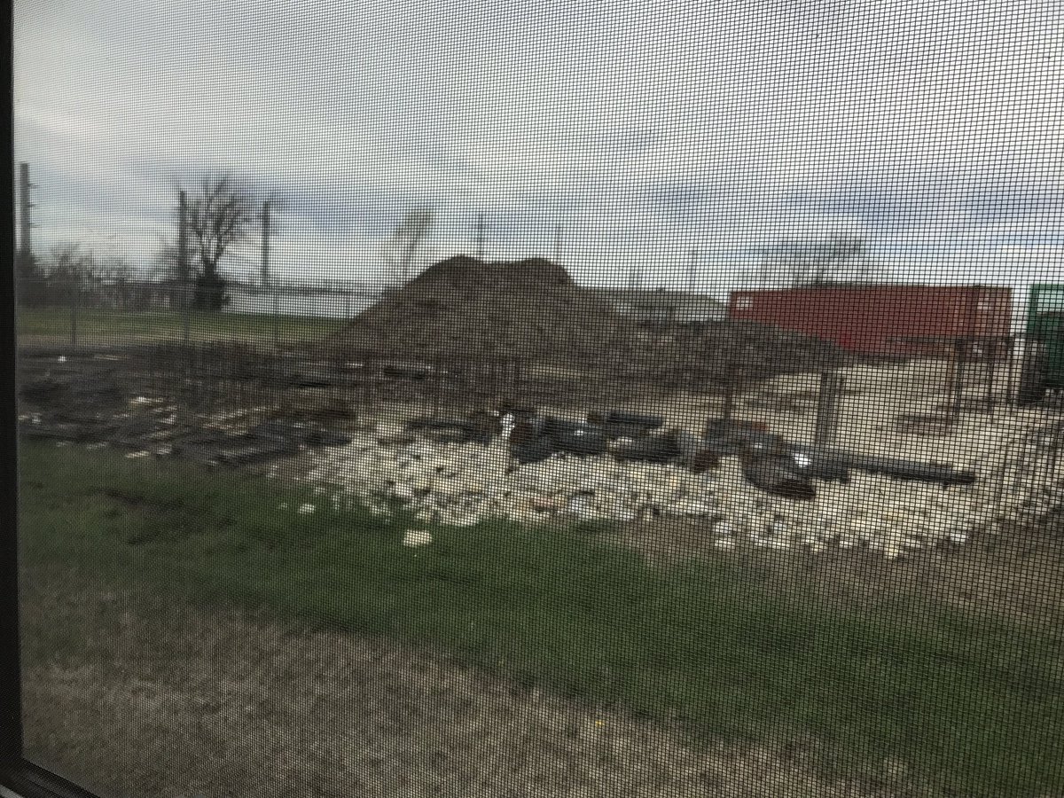 SMKamphaus's tweet photo. When construction on the new gym began. https://t.co/1yudMXWlRw