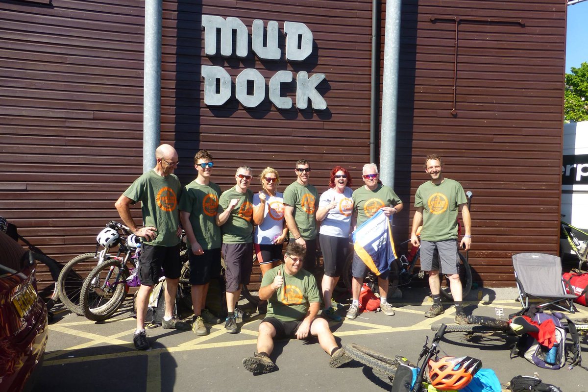 Well done everybody who did the Land's End to Bristol Mtb ride