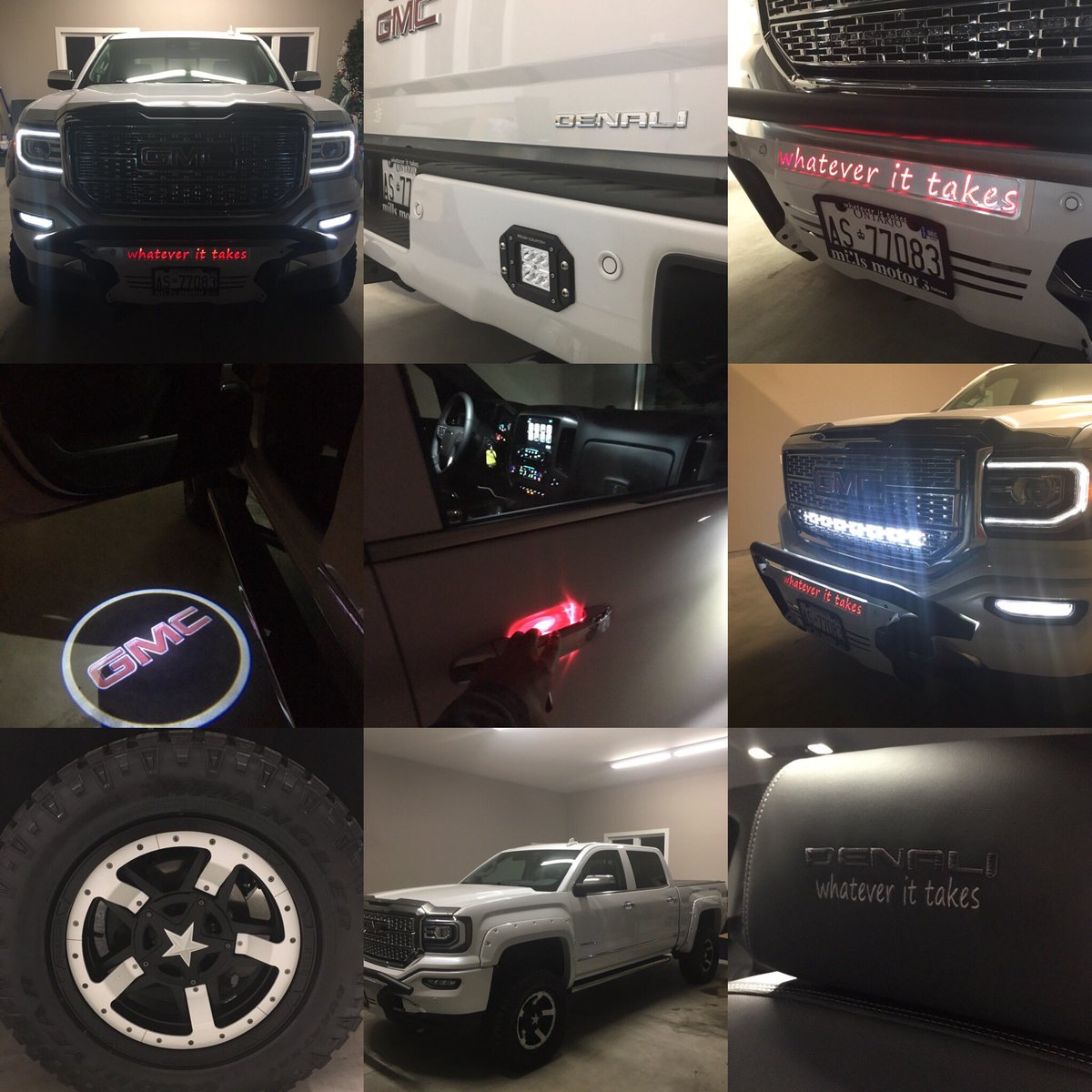JasonCraine's tweet image. My one of a kind #GMC #Sierra from @millsmotors. @GMCcanada @ThisIsGMC @GM @GMcanada Welcome to #TruckCountry. #WhateverItTakes