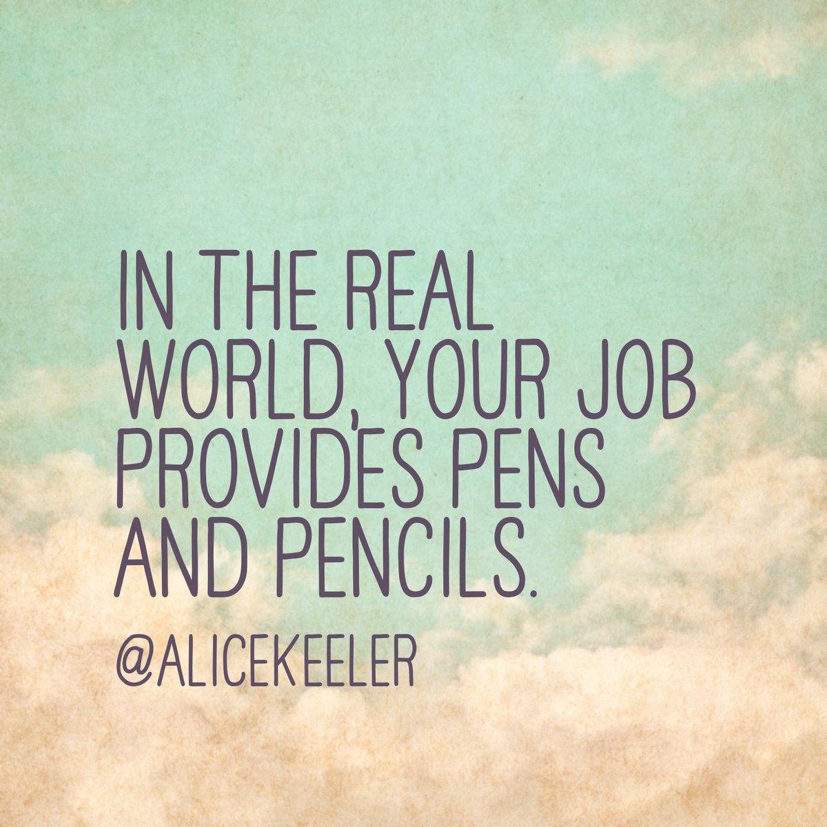 alicekeeler's tweet photo. How often do we use "the real world" to justify policies when oftentimes the real world has more mercy. https://t.co/yLtqBFR9xn